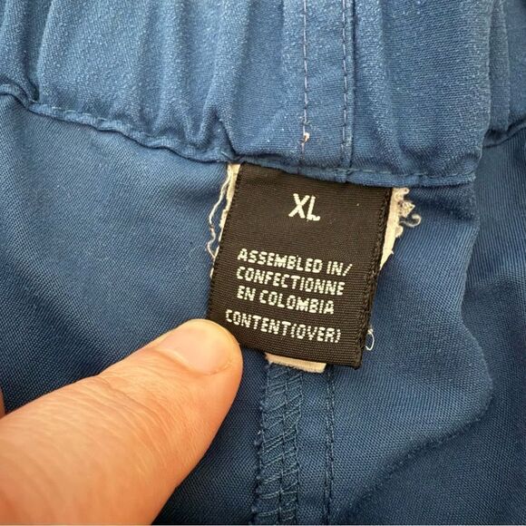 Patagonia Nylon Shorts 10'' Mens Sz XL Blue Belted Outdoor Hiking Camping - Picture 9 of 14